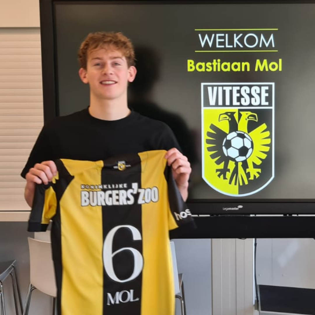 Bastiaan Mol maakt de overstap naar Vitesse