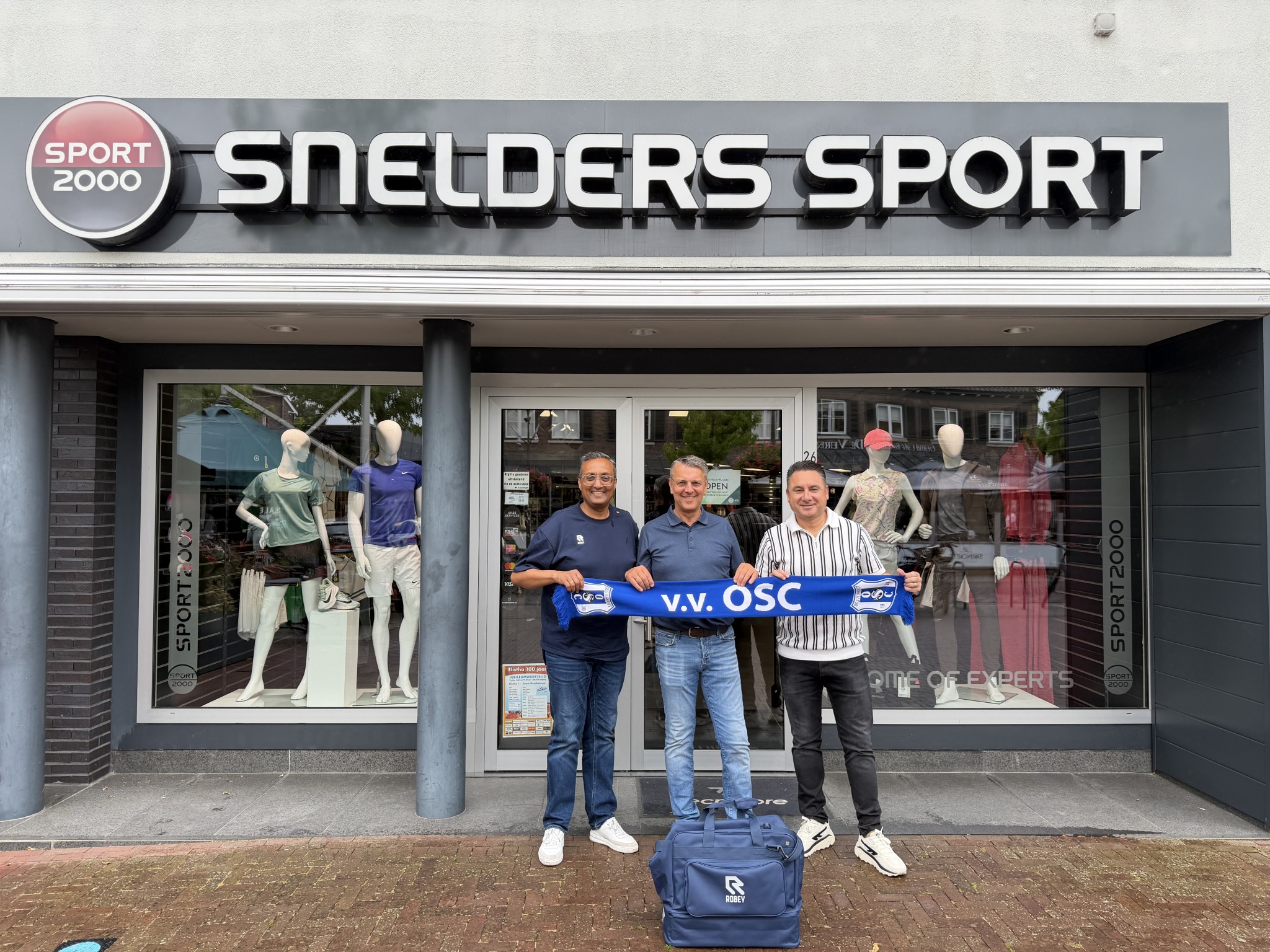 Robey en Snelders Sport Elst nieuwe kledingpartners van OSC