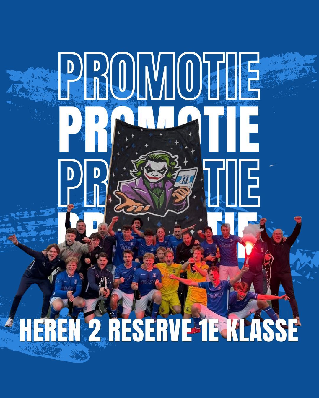 OSC 2 promoveert naar de 1e klasse!
