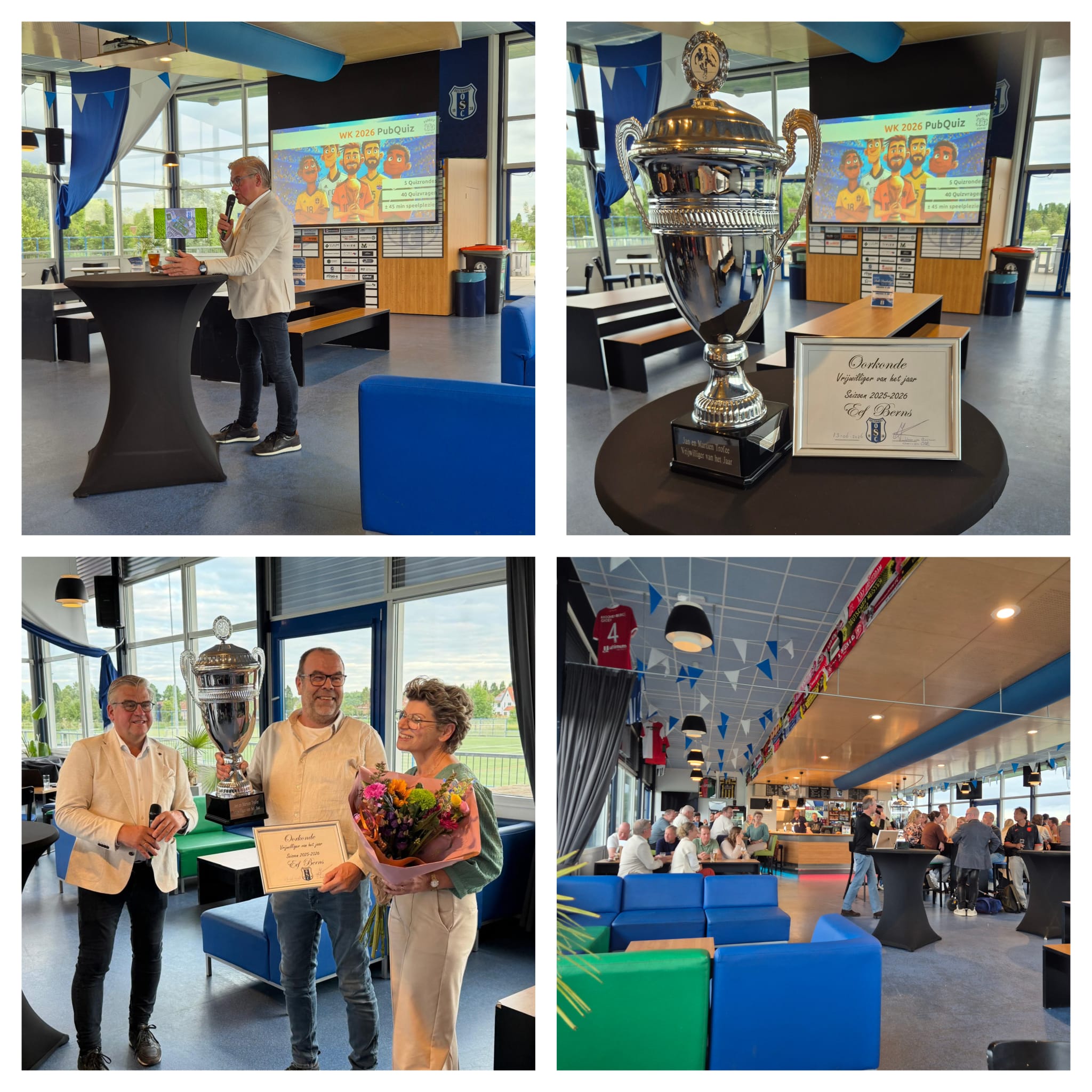Geslaagd vrijwilligersfeest op zaterdag 13 juni 2026