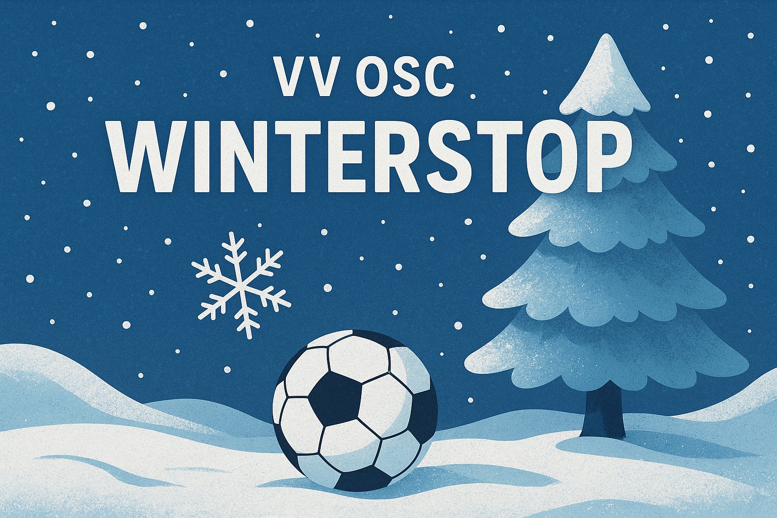 Winterstop bij vv OSC